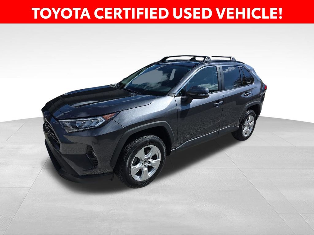 Magnetic Gray Metallic 2021 Toyota RAV4 XLE AWD SUV / Crossover All-Wheel Drive 8-Speed Automatic