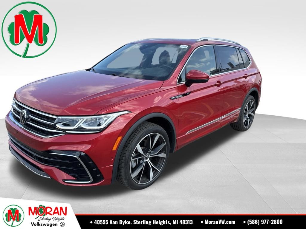 Red Metallic 2024 Volkswagen Tiguan SUV / Crossover All-Wheel Drive 8-Speed Automatic