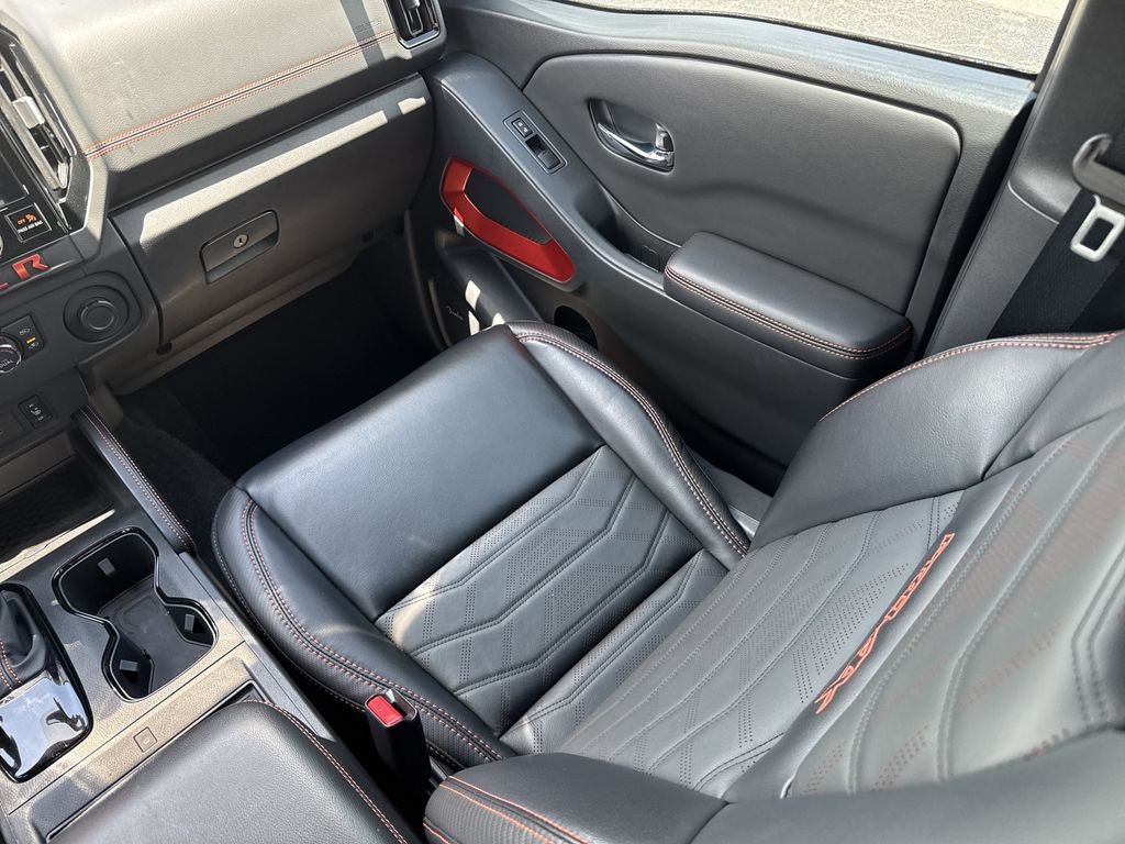 2025 Nissan Frontier PRO-4X White at Central Houston Nissan
