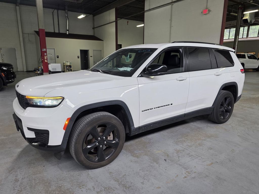 Bright White Clearcoat 2023 Jeep Grand Cherokee L SUV / Crossover Four-Wheel Drive 8-Speed Automatic