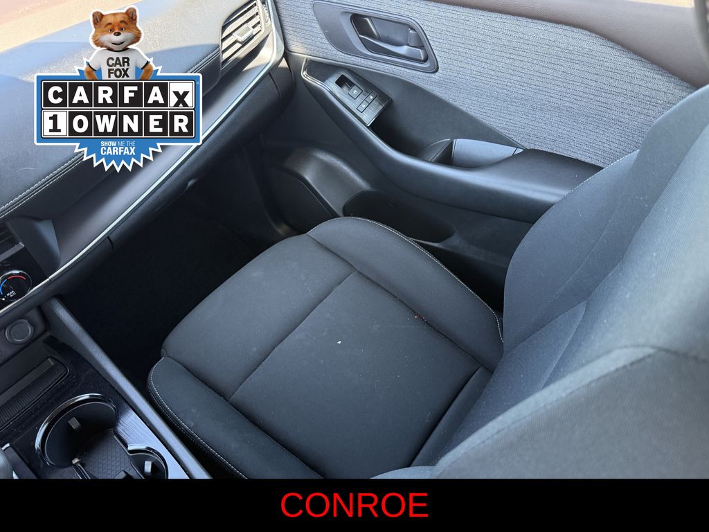 2023 Nissan Rogue S White at South Houston Nissan