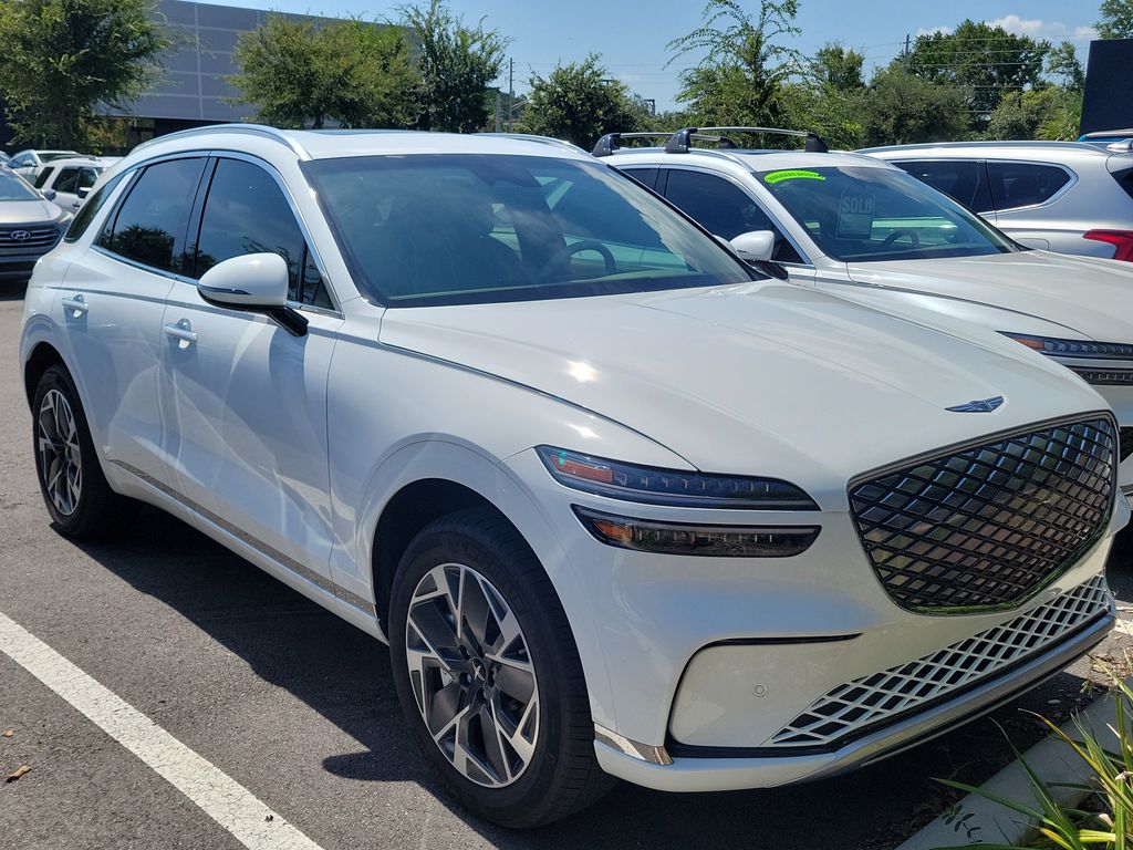 Alta White 2026 Genesis GV70 SUV / Crossover All-Wheel Drive 1-Speed Automatic