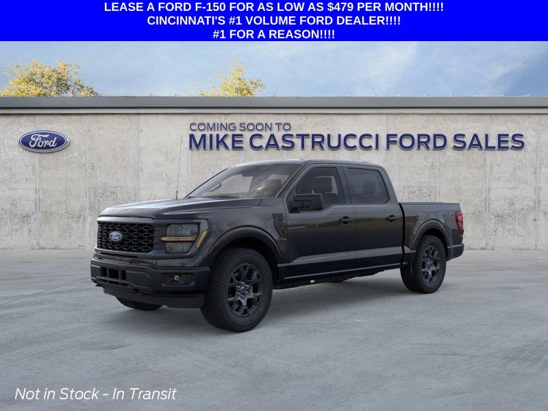 Agate Black Metallic 2026 Ford F-150 Pickup Truck Four-Wheel Drive Automatic