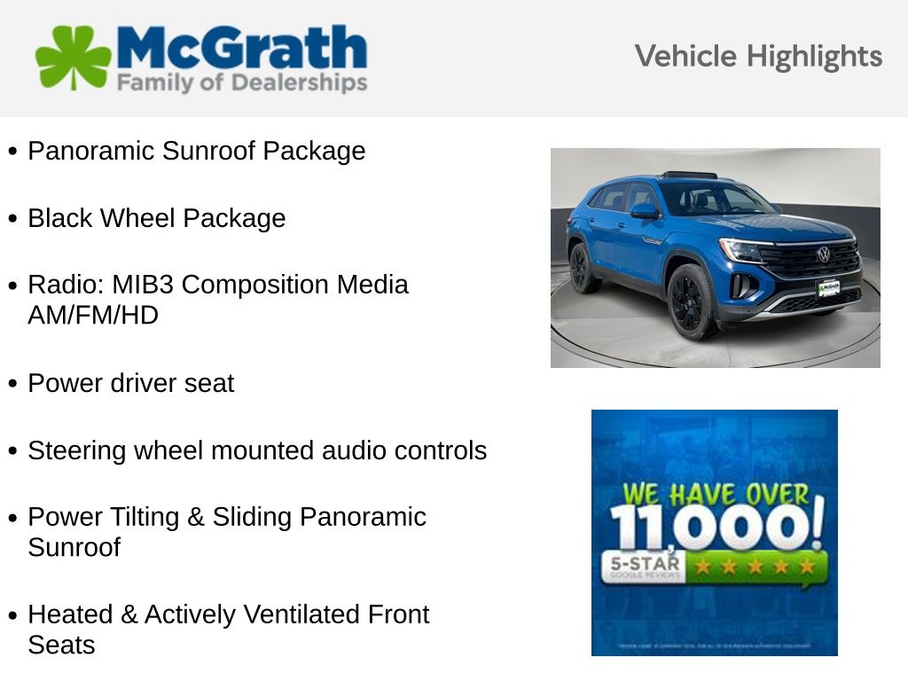 New 2025 Blue Volkswagen 2.0T SE w/Technology image 5