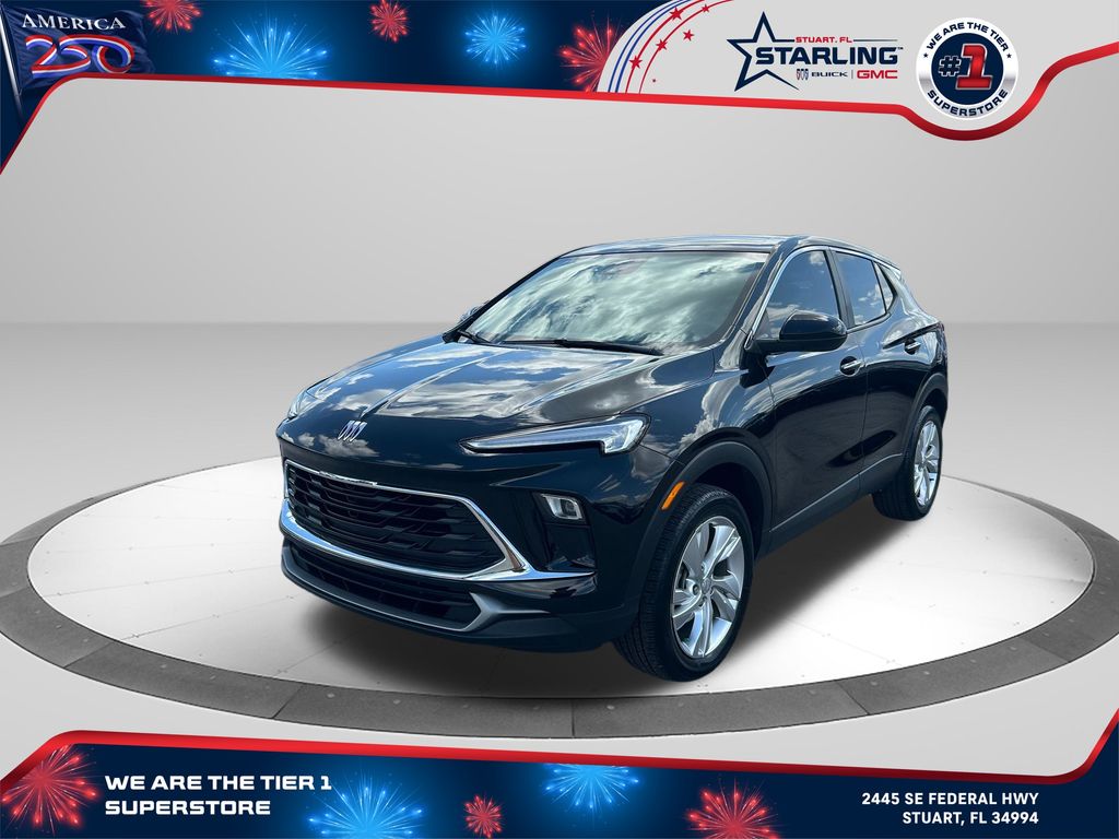 Black (Ebony Twilight Metallic) 2024 Buick Encore GX SUV / Crossover All-Wheel Drive 9-Speed Automatic