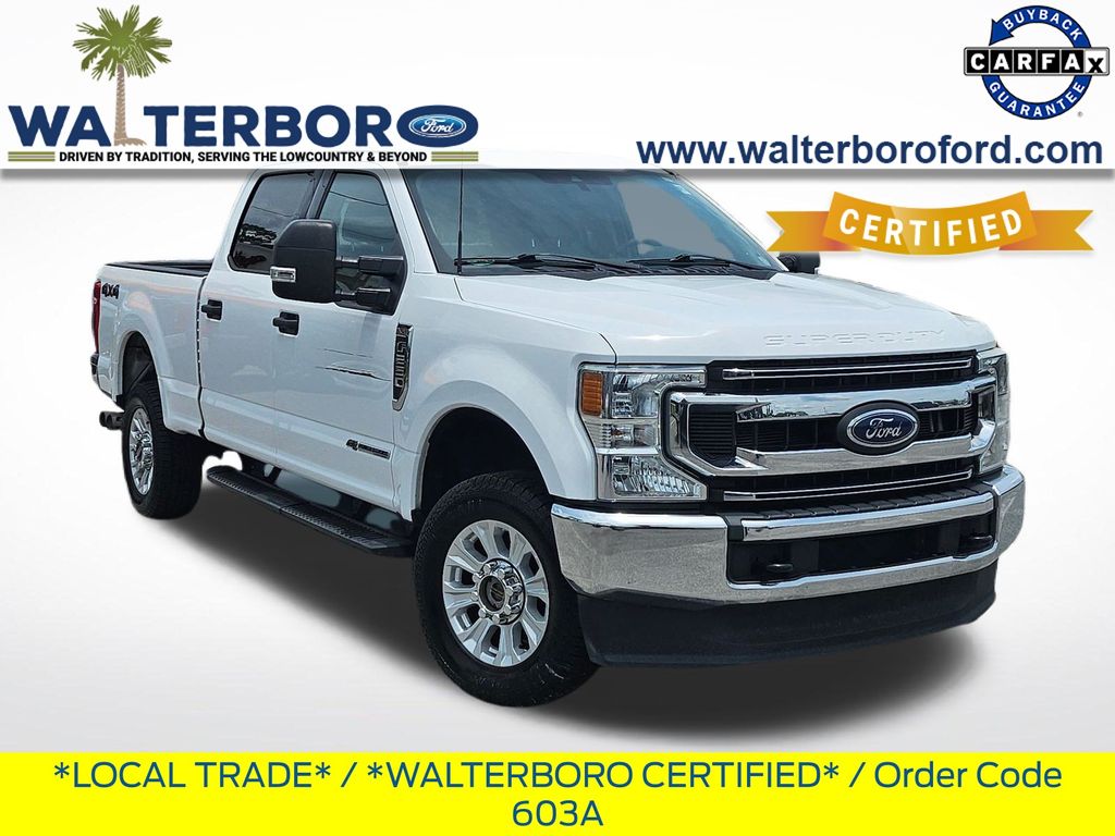 2022 Ford F-250SD XLT White at Walterboro Ford