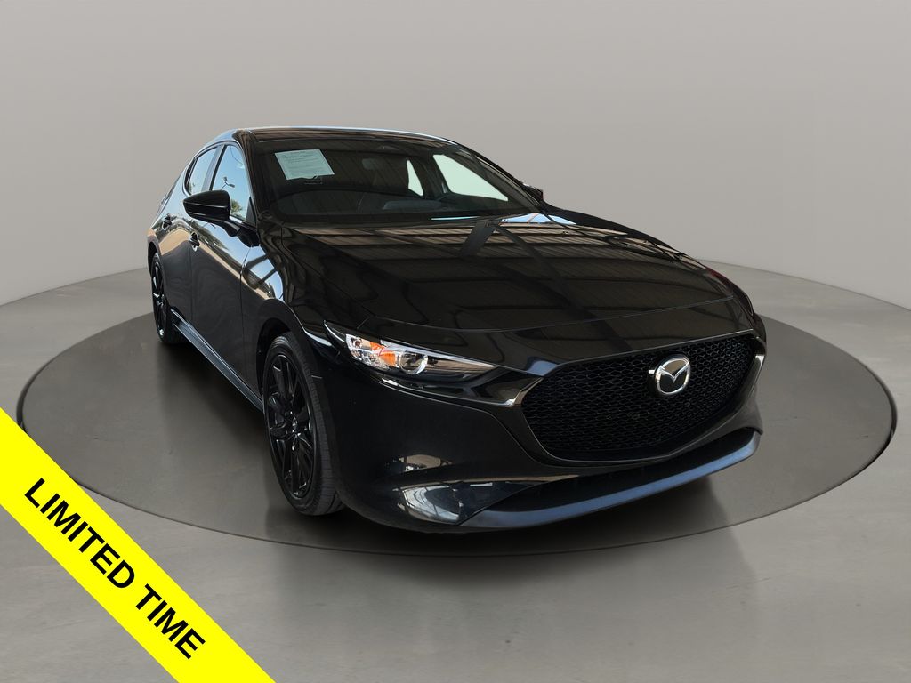 Jet Black Mica 2026 Mazda MAZDA3 Hatchback Front-Wheel Drive 6-Speed Automatic