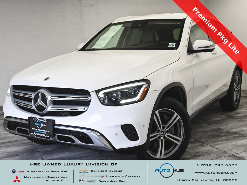 Polar White 2022 Mercedes-Benz GLC 300 SUV 4MATIC SUV / Crossover All-Wheel Drive 9-Speed Automatic