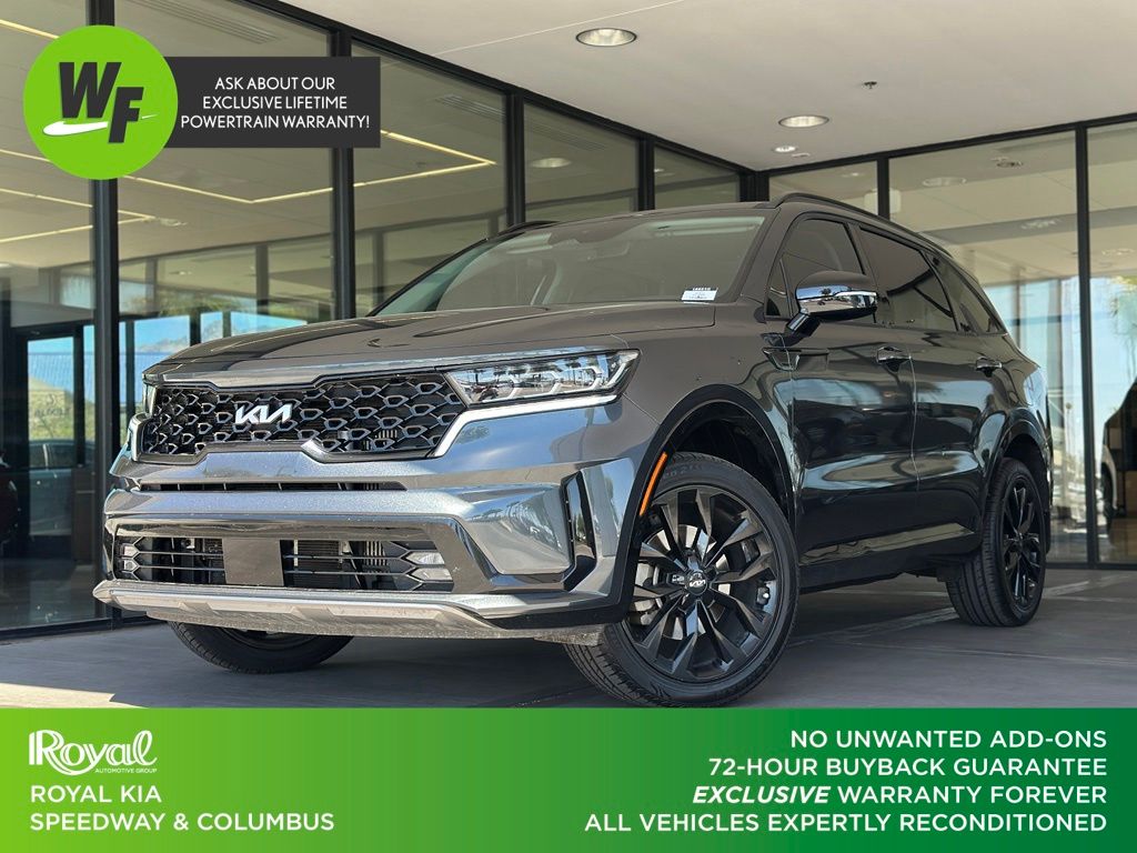 Gray 2023 Kia Sorento SUV / Crossover All-Wheel Drive 8-Speed Dual Clutch
