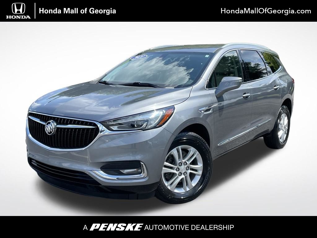 Satin Steel Gray Metallic 2021 Buick Enclave Essence FWD SUV / Crossover Front-Wheel Drive 9-Speed Automatic