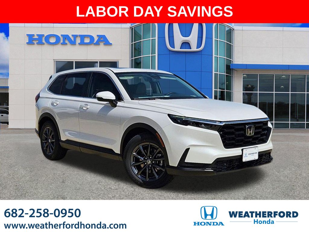 Platinum White Pearl 2026 Honda CR-V SUV / Crossover Front-Wheel Drive Continuously Variable Transmission