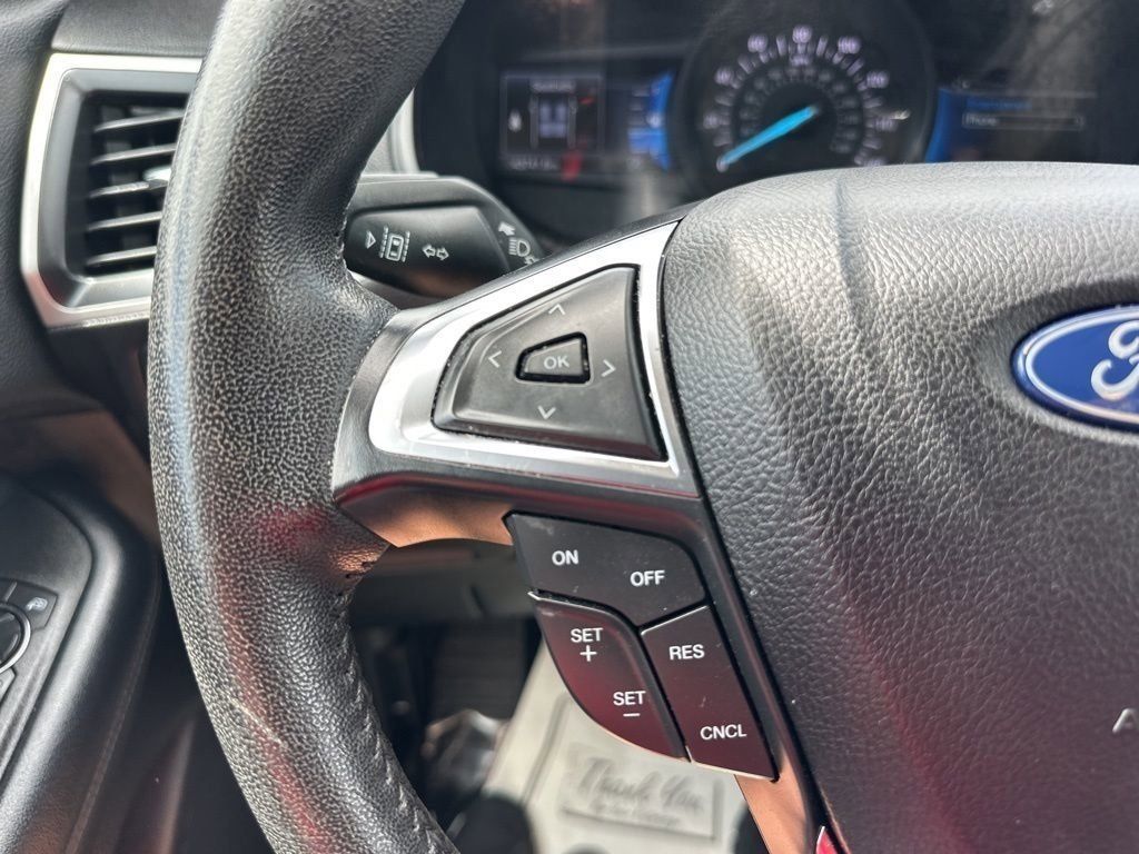 2022 Stone Blue Metallic Ford Edge SEL AWD SUV