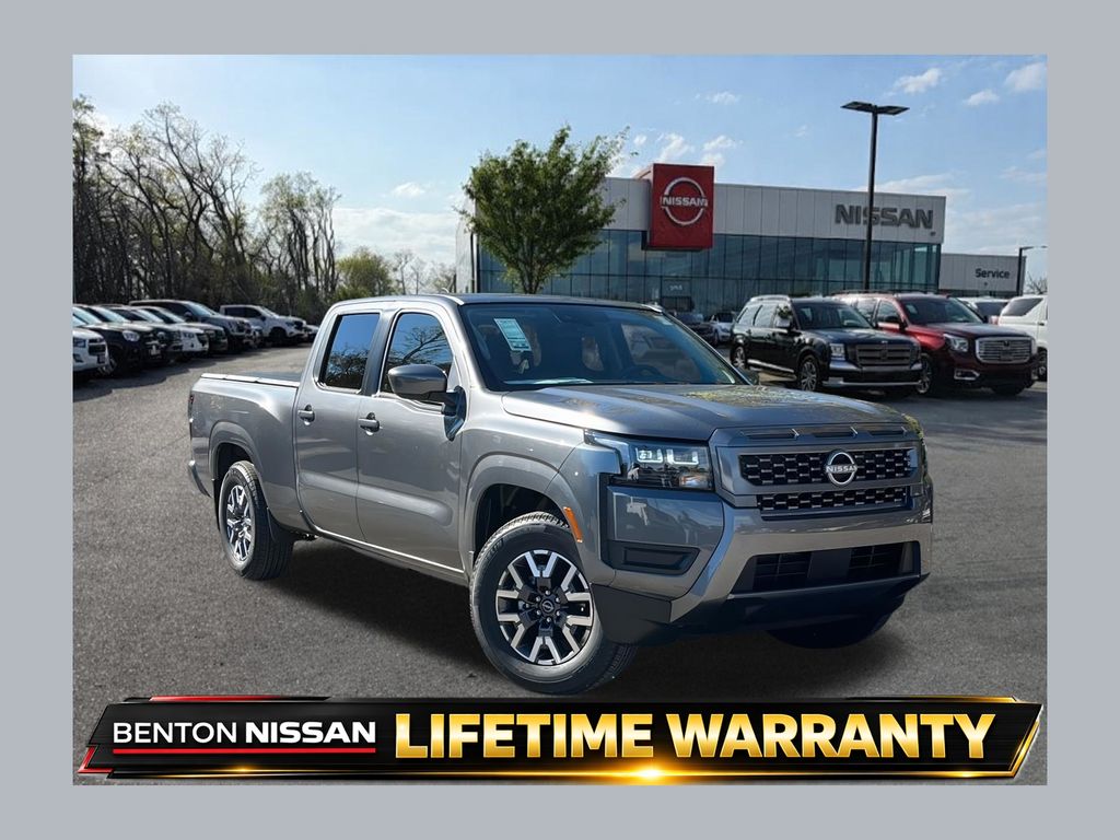 Gray (Gun Metallic) 2026 Nissan Frontier SV Crew Cab LB RWD Pickup Truck 4X2 9-Speed Automatic Overdrive