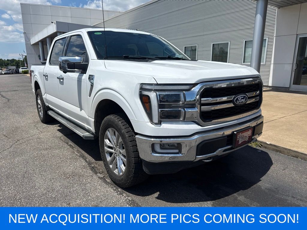 Oxford White 2024 Ford F-150 Pickup Truck Four-Wheel Drive Automatic