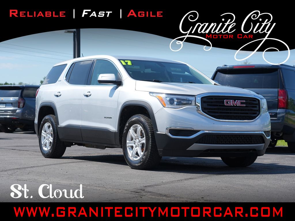 Quicksilver Metallic 2017 GMC Acadia SUV / Crossover Front-Wheel Drive 6-Speed Automatic