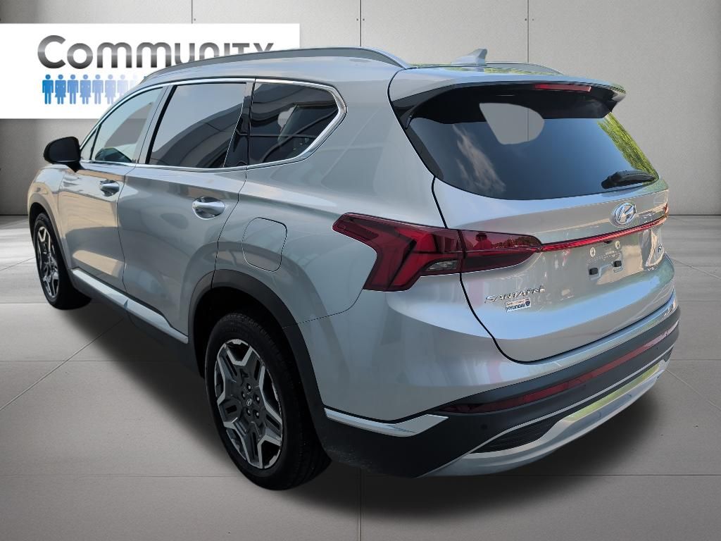 2023 Hyundai Santa Fe Limited Silver at Parkway Family Mazda