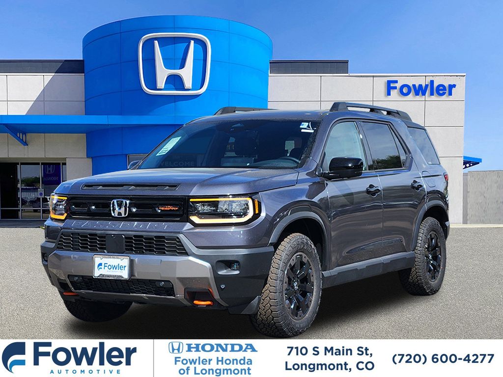 Gray (Modern Steel Metallic) 2026 Honda Passport SUV / Crossover All-Wheel Drive Automatic