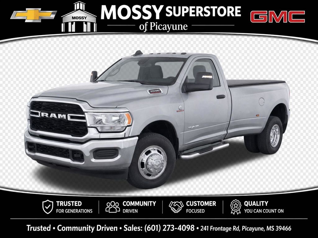 Billet Silver Metallic Clearcoat 2022 RAM 3500 Pickup Truck Four-Wheel Drive 6-Speed Automatic