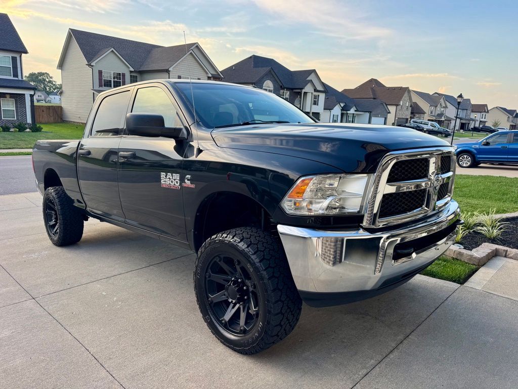 Brilliant Black Crystal Pearlcoat 2015 RAM 2500 Pickup Truck Four-Wheel Drive 6-Speed Automatic