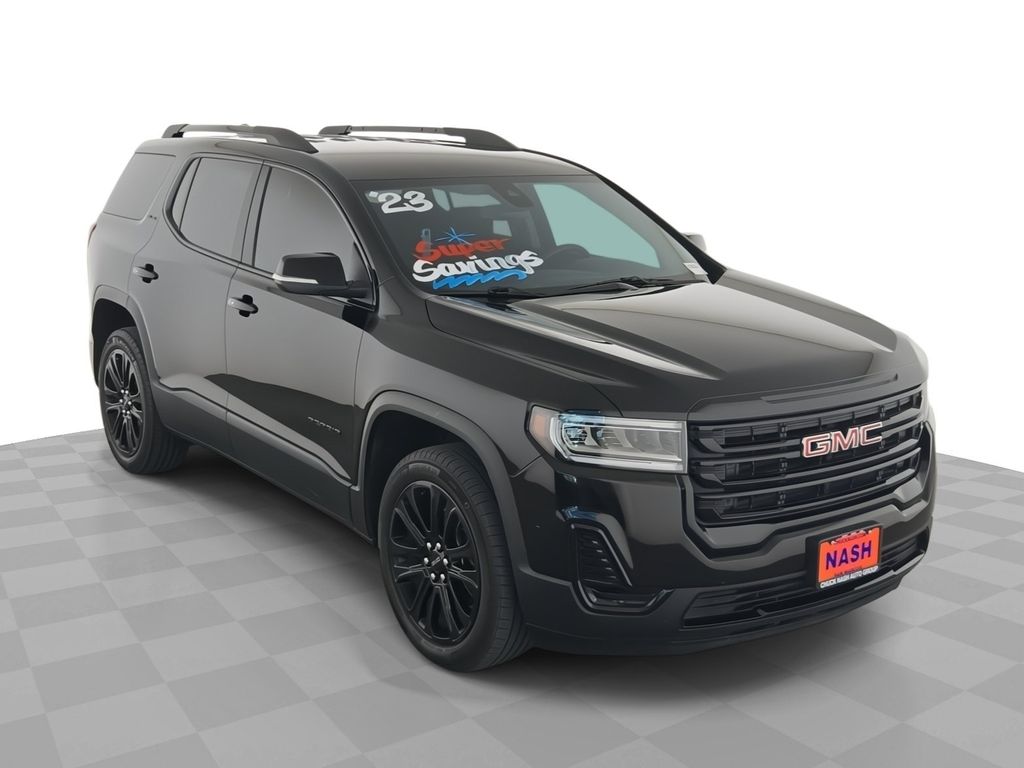 Black (Ebony Twilight Metallic) 2023 GMC Acadia SUV / Crossover Front-Wheel Drive 9-Speed Automatic