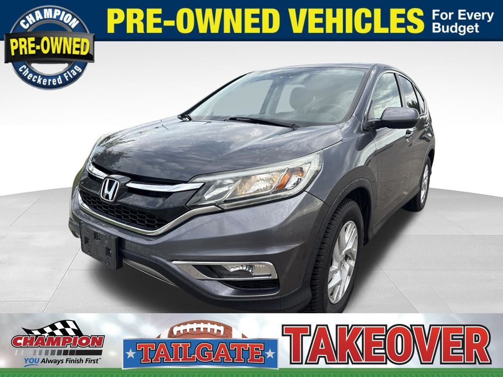 Alabaster Silver Metallic 2016 Honda CR-V SUV / Crossover Front-Wheel Drive Continuously Variable Transmission