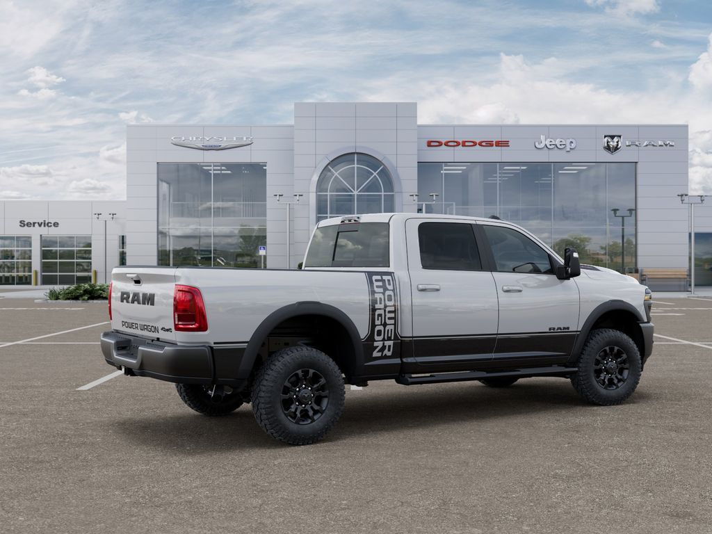 New 2025 Bright White Clearcoat Ram Rebel image 4