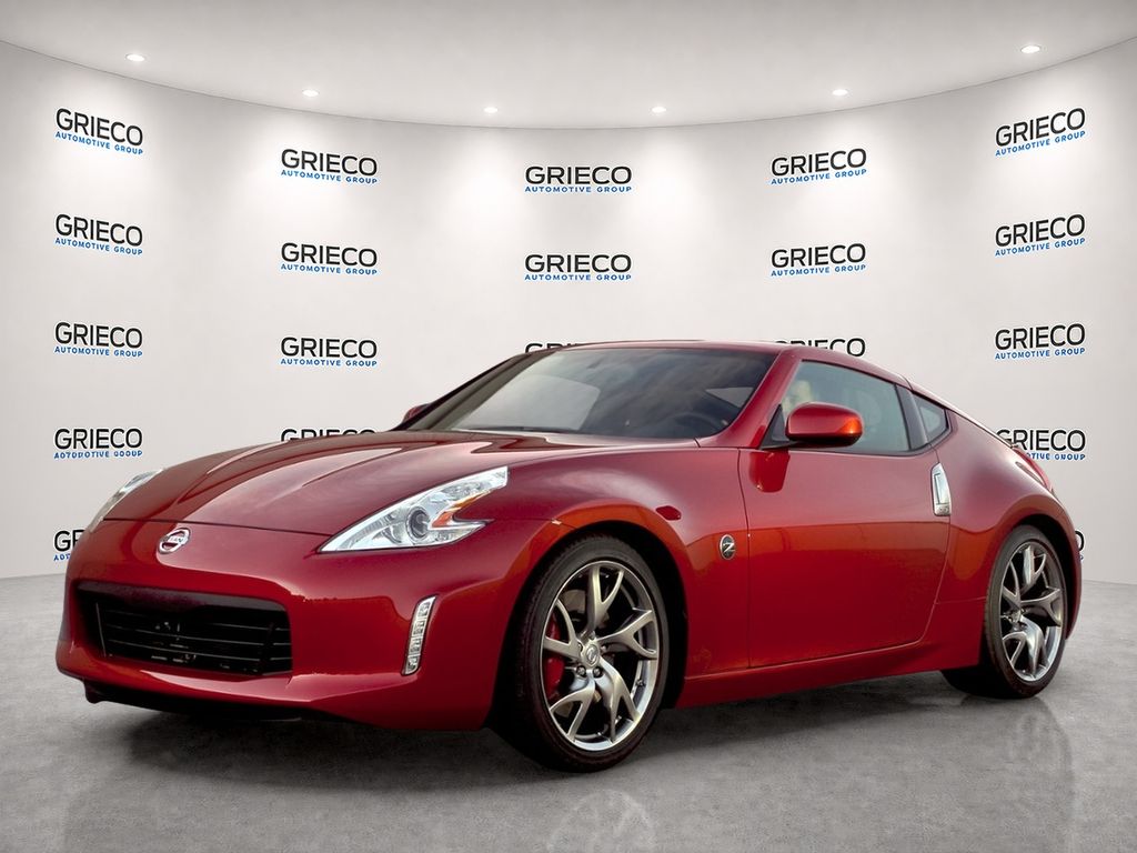 Brilliant Silver Metallic 2015 Nissan 370Z Coupe Rear-Wheel Drive 6-Speed Manual