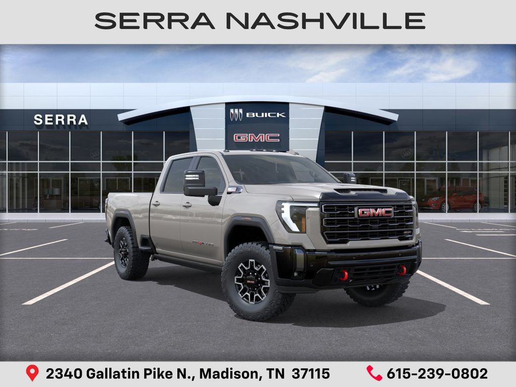 Coastal Dune 2026 GMC Sierra 2500HD AT4X Crew Cab 4WD Pickup Truck Four-Wheel Drive Automatic