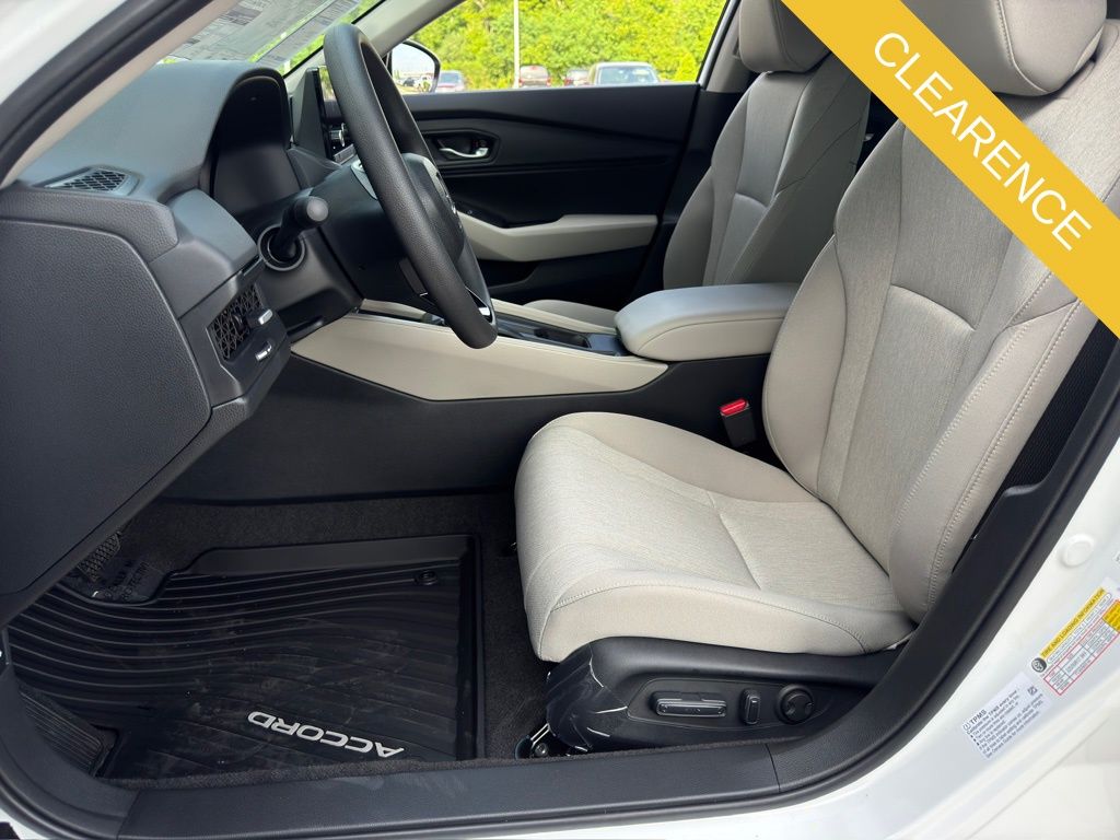 2025 Honda Accord SE White at Community Honda