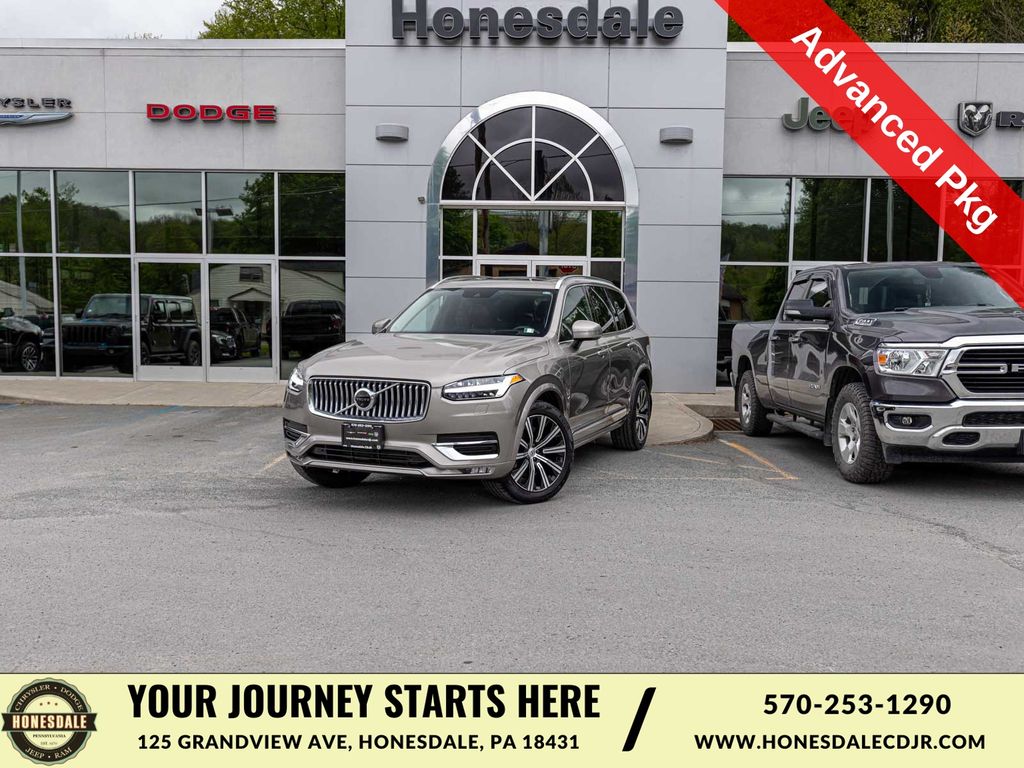 Pebble Gray Metallic 2021 Volvo XC90 SUV / Crossover All-Wheel Drive Automatic