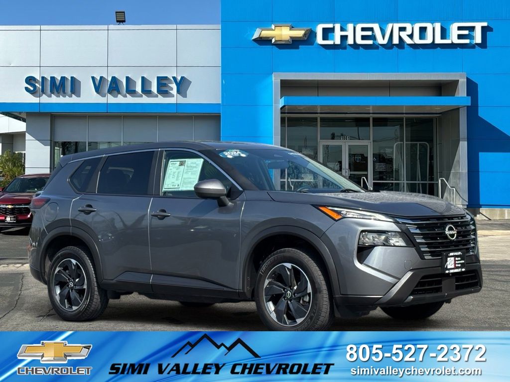 Gray (Gun Metallic) 2024 Nissan Rogue SUV / Crossover All-Wheel Drive Continuously Variable Transmission