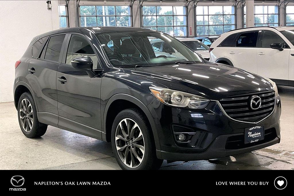 Jet Black Mica 2016 Mazda CX-5 SUV / Crossover Front-Wheel Drive 6-Speed Automatic