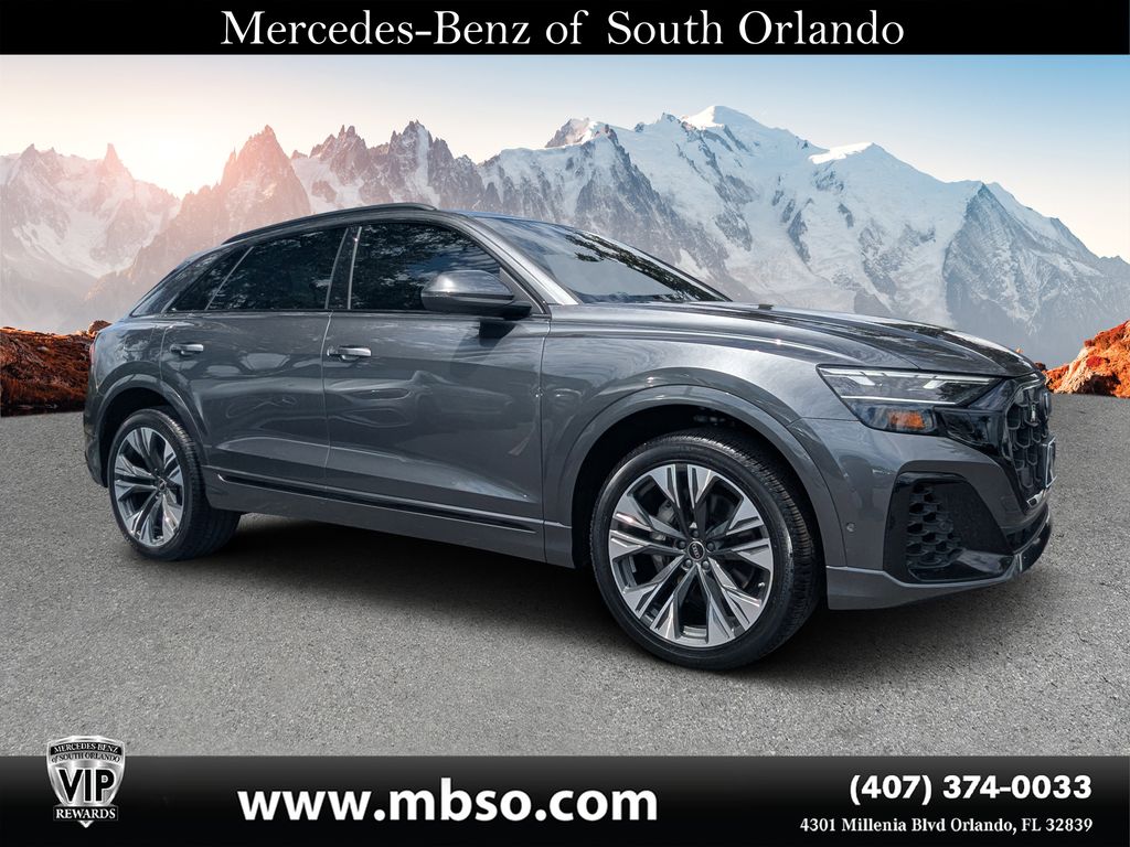 Daytona Gray Pearl Effect 2025 Audi Q8 SUV / Crossover All-Wheel Drive 8-Speed Automatic