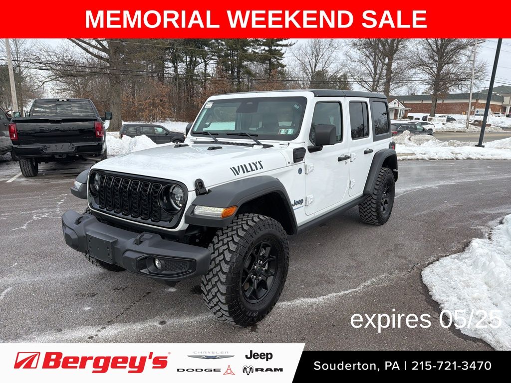 2025 Jeep Wrangler 4xe Willys 4WD