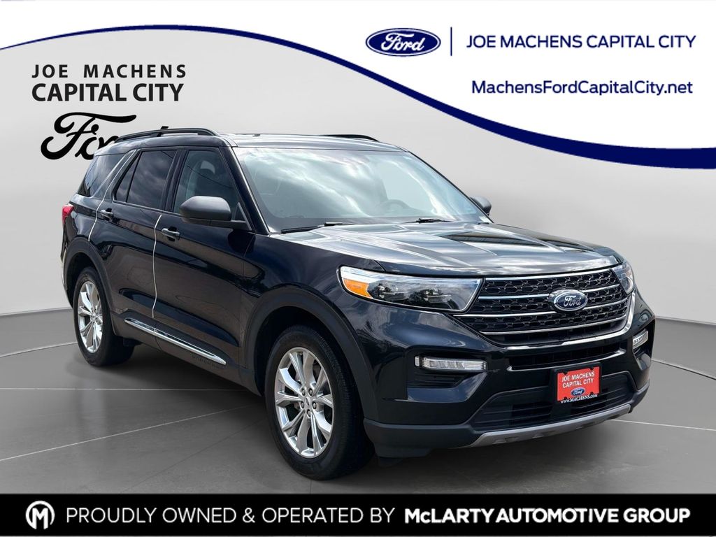 Agate Black Metallic 2024 Ford Explorer SUV / Crossover All-Wheel Drive Automatic