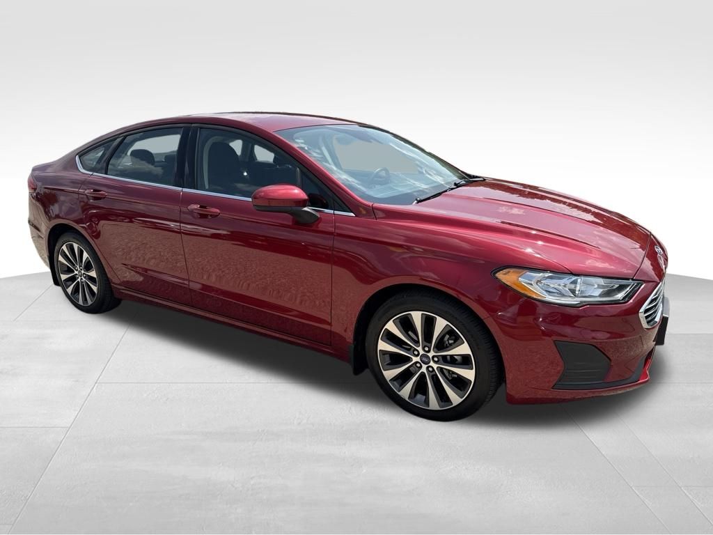 Ruby Red Metallic 2019 Ford Fusion Sedan All-Wheel Drive 6-Speed Automatic