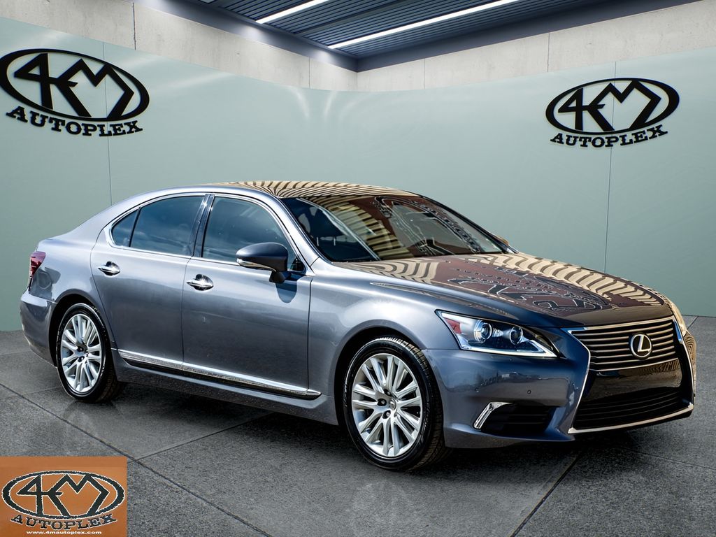 Gray Pearl 2014 Lexus LS 460 RWD Sedan Rear-Wheel Drive 8-Speed Automatic