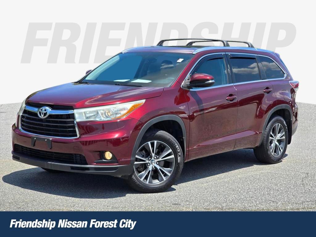 Ooh La La Rouge Mica 2016 Toyota Highlander SUV / Crossover All-Wheel Drive 6-Speed Automatic Overdrive