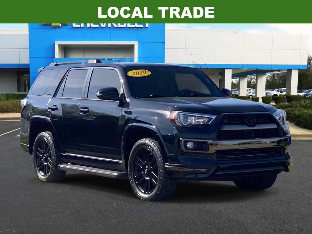 Black 2019 Toyota 4Runner Limited 4WD SUV / Crossover All-Wheel Drive 5-Speed Automatic Overdrive
