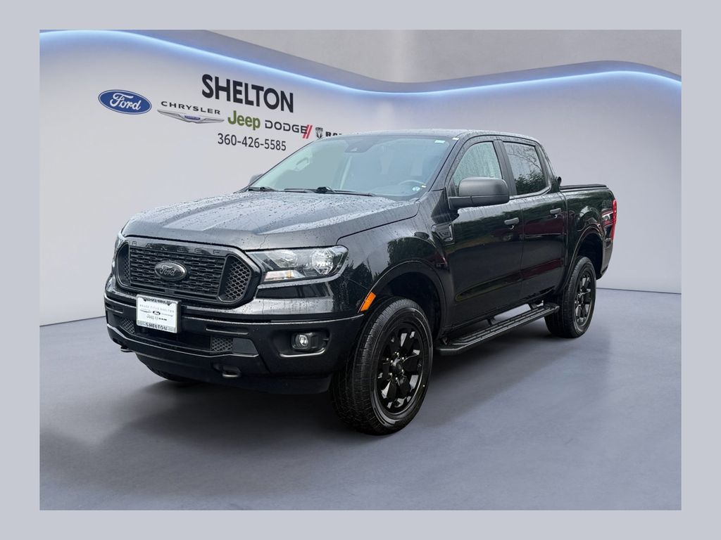 Shadow Black 2021 Ford Ranger Pickup Truck Four-Wheel Drive Automatic