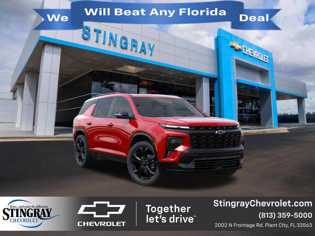 Radiant Red Tintcoat 2027 Chevrolet Traverse SUV / Crossover Front-Wheel Drive 8-Speed Automatic