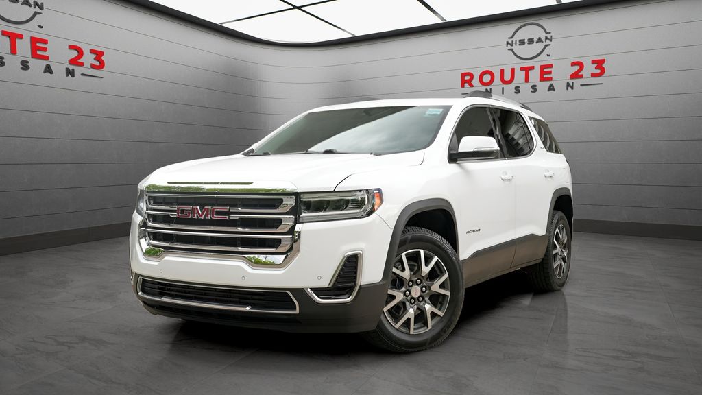 Summit White 2022 GMC Acadia SUV / Crossover Four-Wheel Drive 9-Speed Automatic