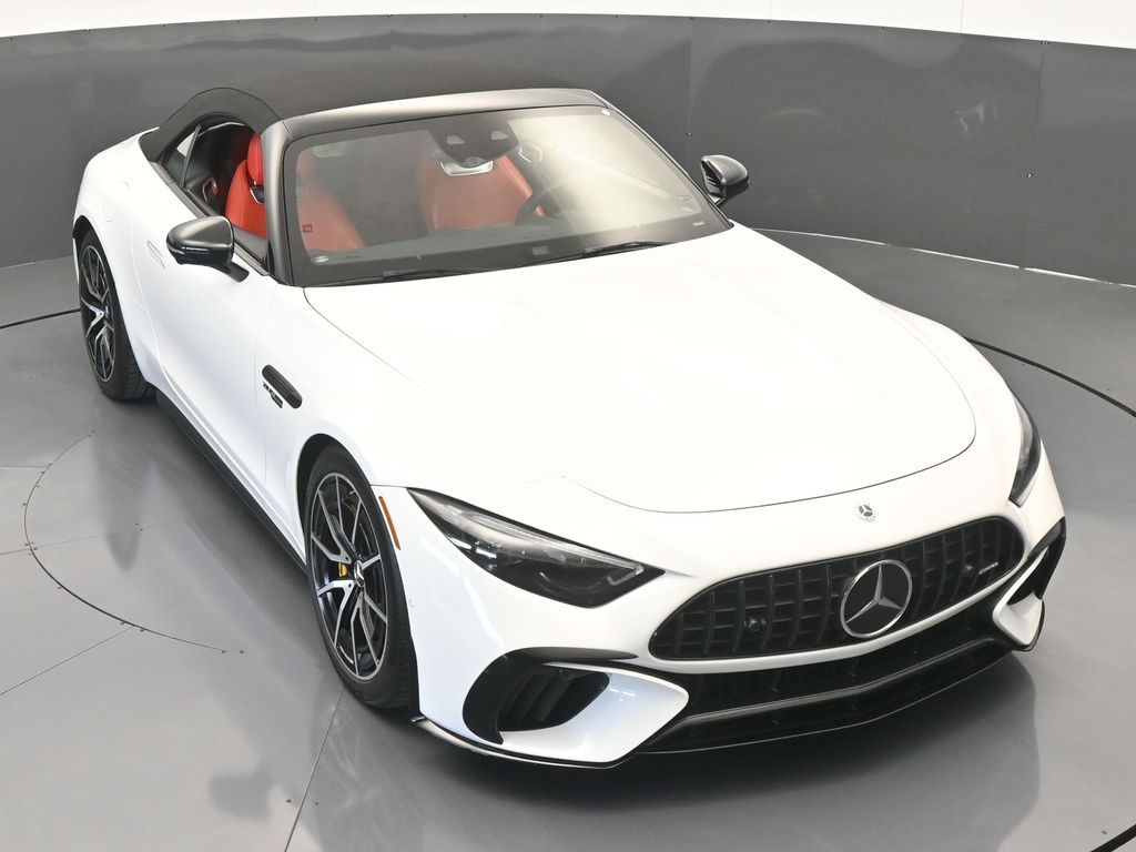 Used 2022 White Mercedes-Benz SL 63 AMG® image 64