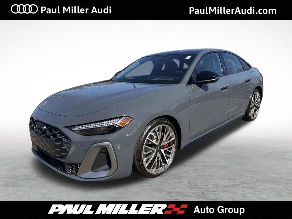 Magnet Gray 2025 Audi S5 3.0T quattro Prestige Sedan All-Wheel Drive 7-Speed Automatic
