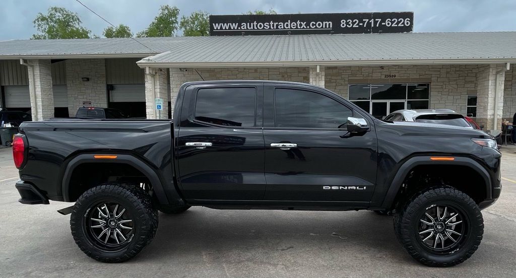 2023 GMC Canyon Denali Black at Big Star Chrysler Jeep Dodge Ram 