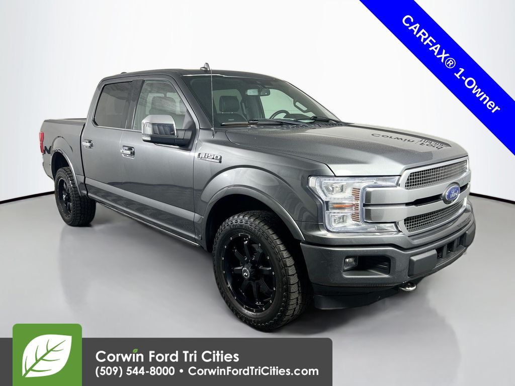 Gray (Magnetic Metallic) 2019 Ford F-150 Pickup Truck Four-Wheel Drive Automatic