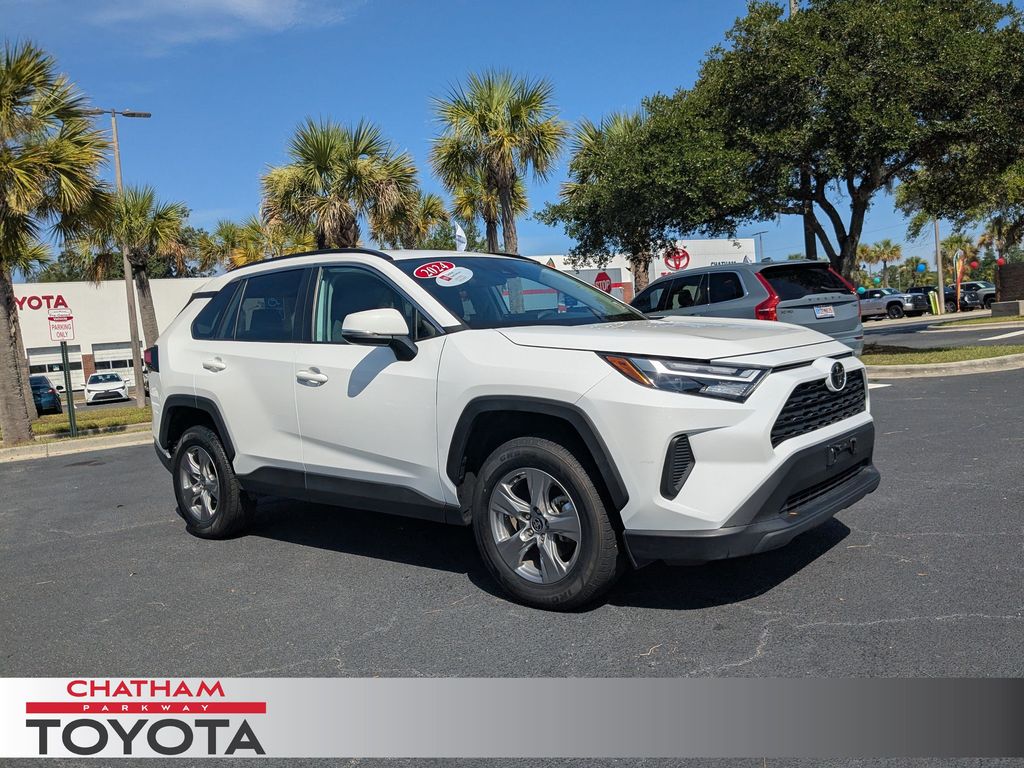 Ice Cap 2024 Toyota RAV4 SUV / Crossover Front-Wheel Drive 8-Speed Automatic