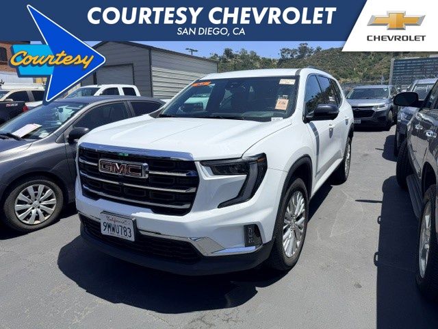 Summit White 2024 GMC Acadia Elevation FWD SUV / Crossover Front-Wheel Drive 8-Speed Automatic