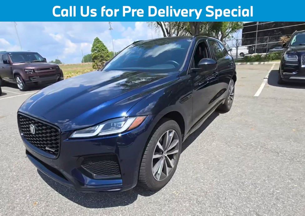 Blue 2025 Jaguar F-PACE P250 R-Dynamic S AWD SUV / Crossover All-Wheel Drive 8-Speed Automatic