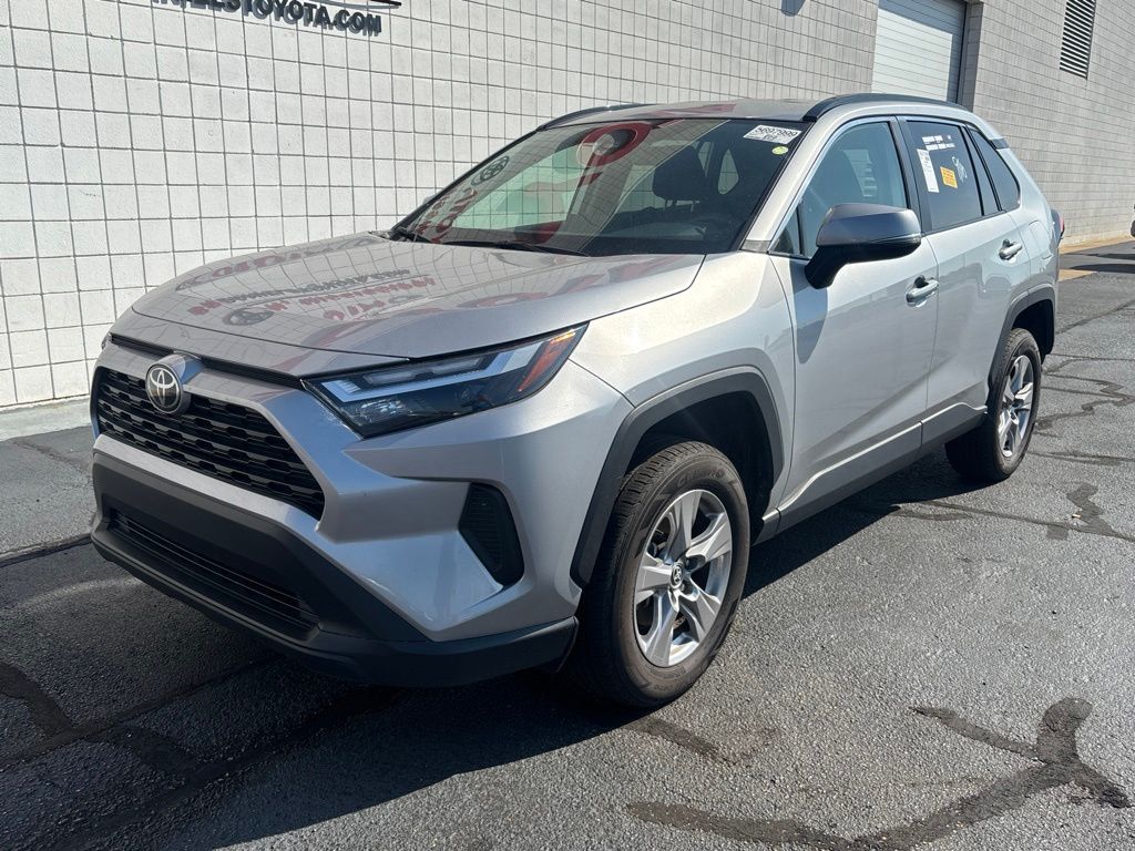 Silver Sky Metallic 2025 Toyota RAV4 SUV / Crossover Front-Wheel Drive 8-Speed Automatic